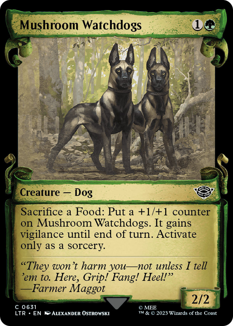Mushroom Watchdogs [The Lord of the Rings: Tales of Middle-Earth Showcase Scrolls] | Odin's Place