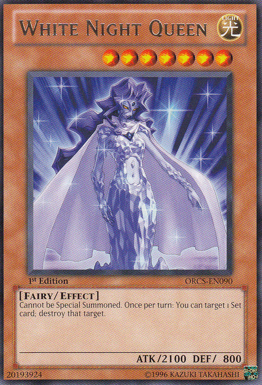 White Night Queen [ORCS-EN090] Rare | Odin's Place