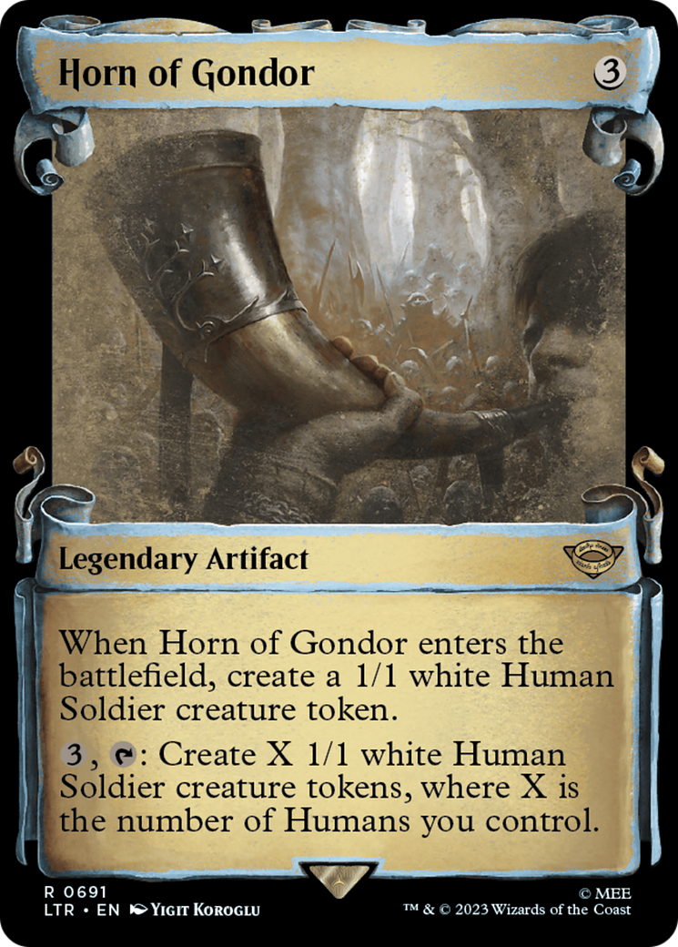 Horn of Gondor [The Lord of the Rings: Tales of Middle-Earth Showcase Scrolls] | Odin's Place