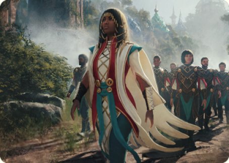 Queen Kayla bin-Kroog Art Card [The Brothers' War Art Series] | Odin's Place