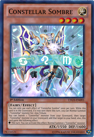 Constellar Sombre [LTGY-EN093] Super Rare | Odin's Place