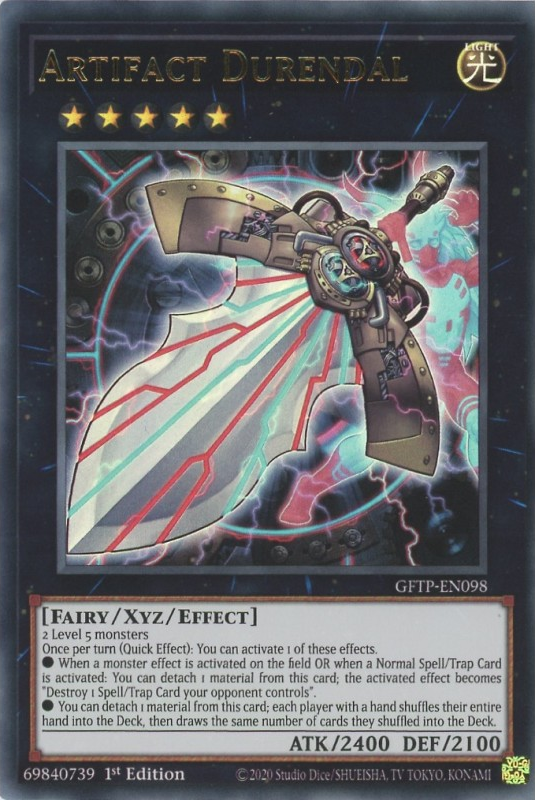 Artifact Durendal [GFTP-EN098] Ultra Rare | Odin's Place