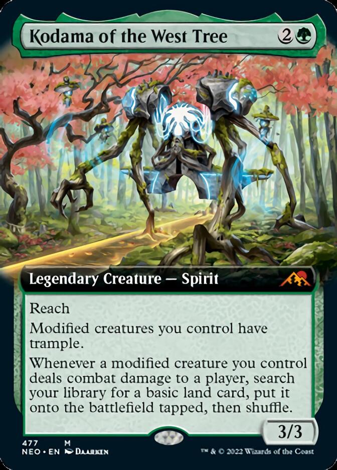 Kodama of the West Tree (Extended Art) [Kamigawa: Neon Dynasty] | Odin's Place