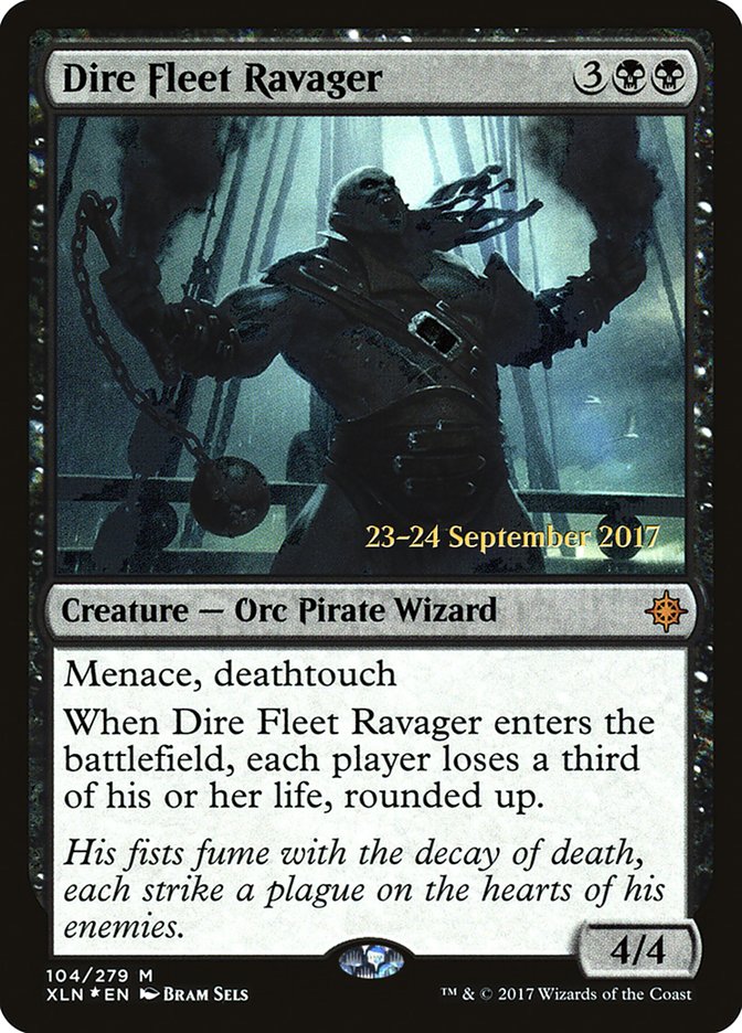 Dire Fleet Ravager (104) [Ixalan Prerelease Promos] | Odin's Place