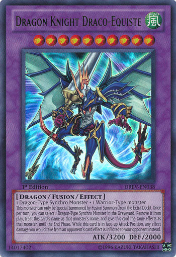 Dragon Knight Draco-Equiste [DREV-EN038] Ultra Rare | Odin's Place