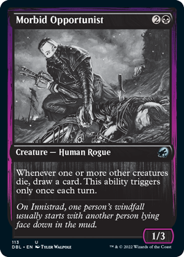 Morbid Opportunist [Innistrad: Double Feature] | Odin's Place