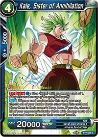 Kale, Sister of Annihilation (BT7-039_PR) [Assault of the Saiyans Prerelease Promos] | Odin's Place