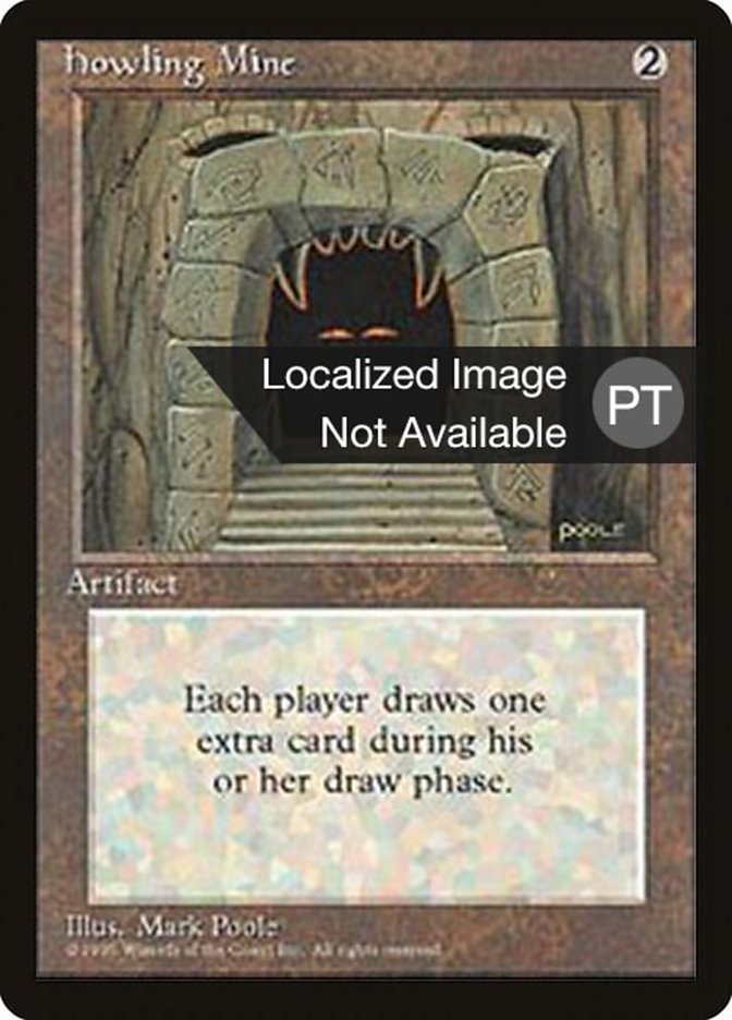 Howling Mine [Fourth Edition (Foreign Black Border)] | Odin's Place