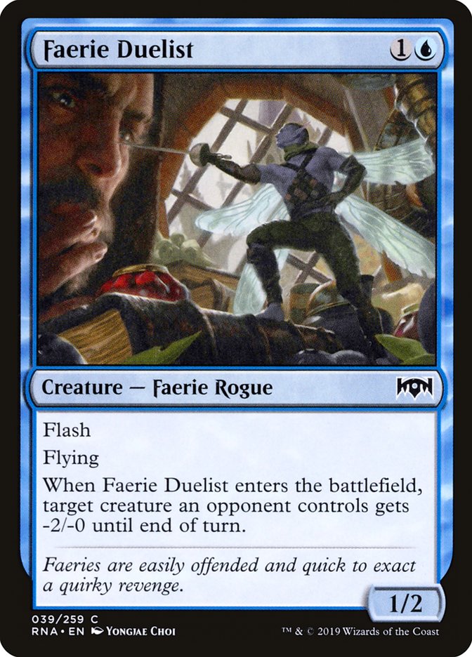 Faerie Duelist (39) [Ravnica Allegiance] | Odin's Place
