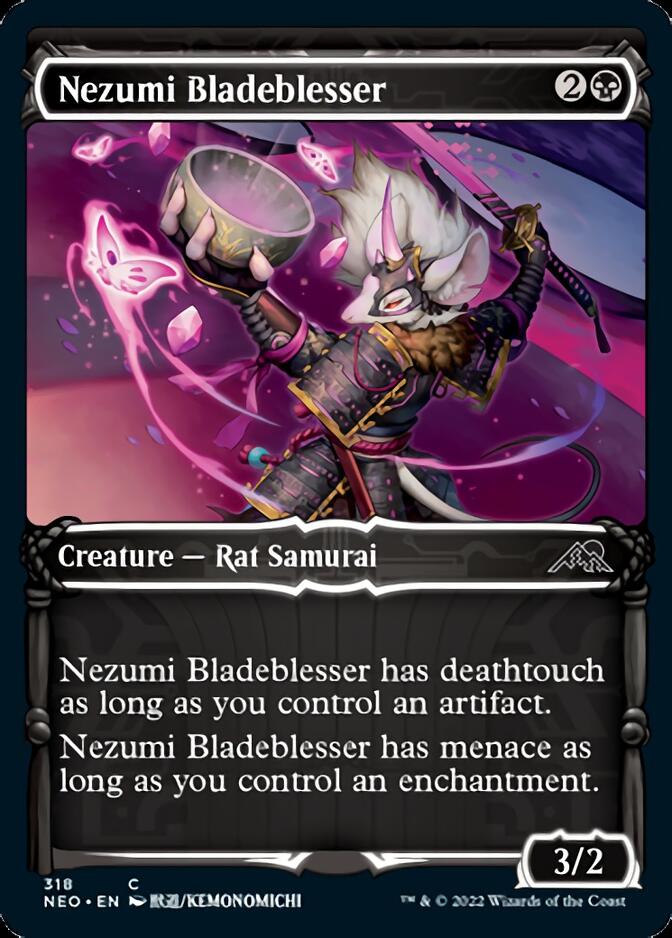 Nezumi Bladeblesser (Showcase Samurai) [Kamigawa: Neon Dynasty] | Odin's Place