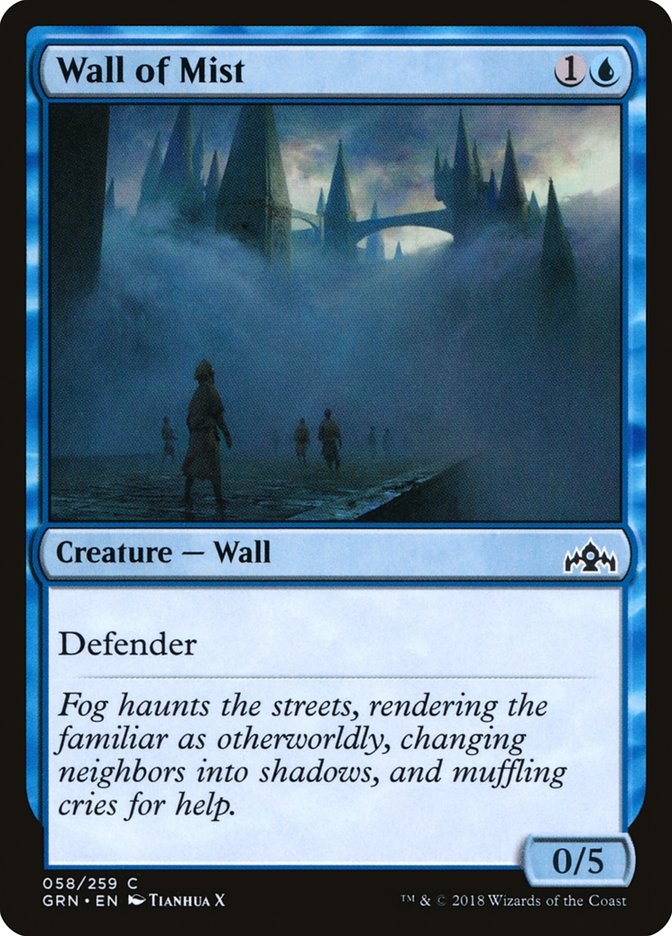 Wall of Mist (58) [Guilds of Ravnica] | Odin's Place