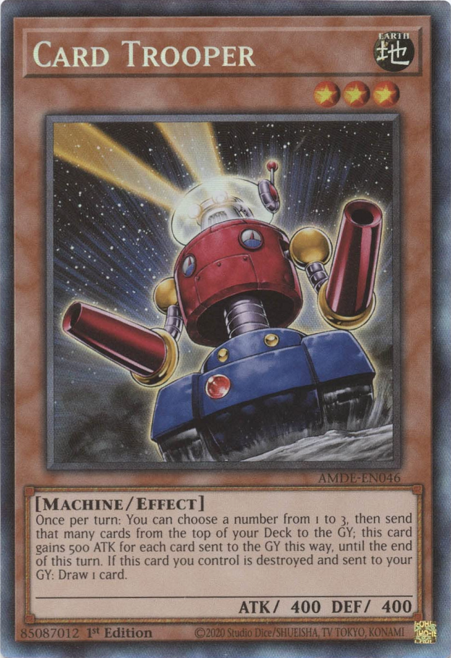Card Trooper [AMDE-EN046] Collector's Rare | Odin's Place