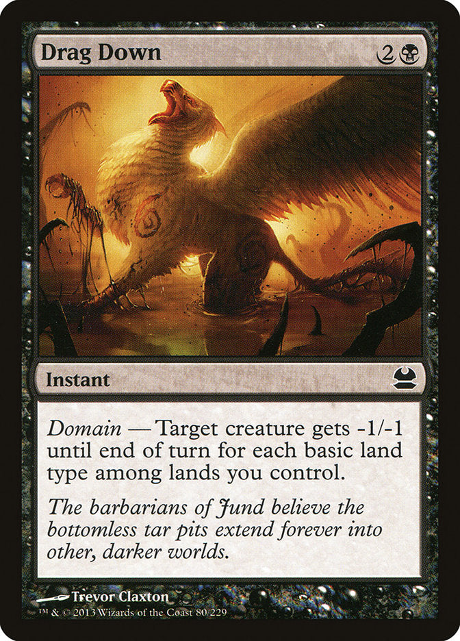 Drag Down (80) [Modern Masters] | Odin's Place