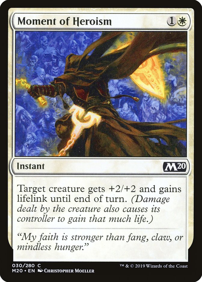 Moment of Heroism [Core Set 2020] | Odin's Place