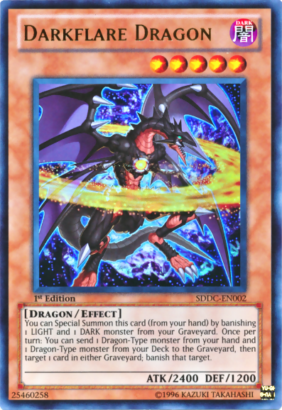 Darkflare Dragon [SDDC-EN002] Ultra Rare | Odin's Place