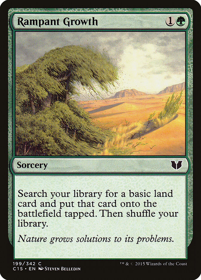 Rampant Growth (199) [Commander 2015] | Odin's Place