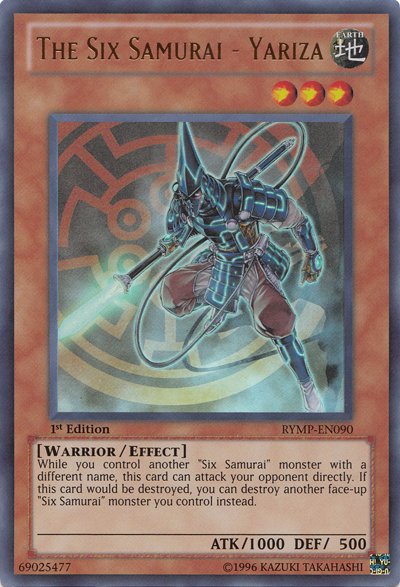 The Six Samurai - Yariza [RYMP-EN090] Ultra Rare | Odin's Place