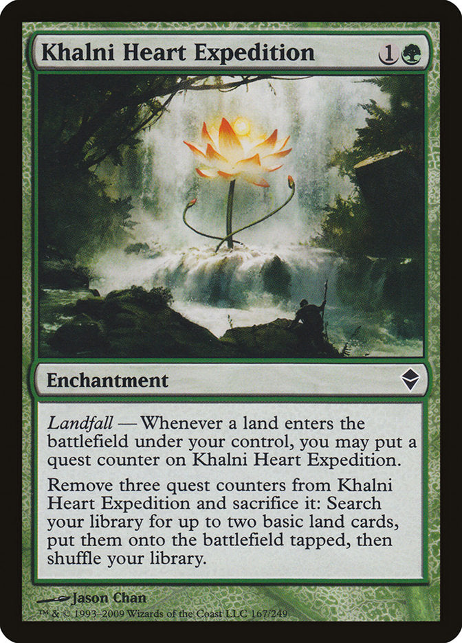 Khalni Heart Expedition (167) [Zendikar] | Odin's Place