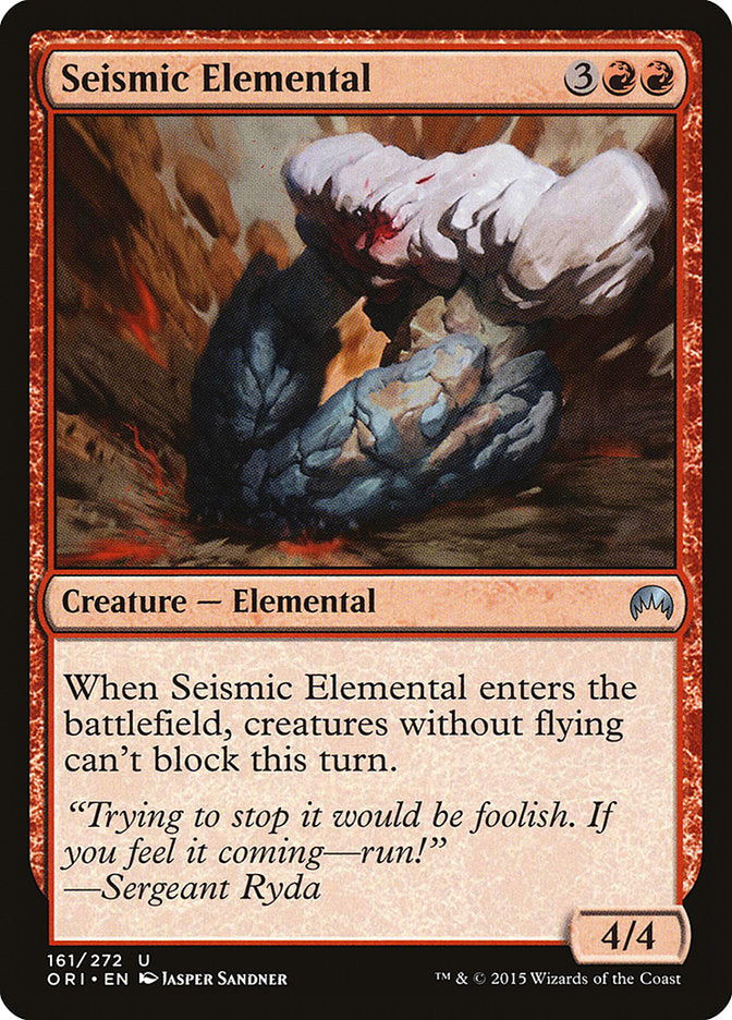 Seismic Elemental (161) [Magic Origins] | Odin's Place
