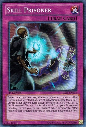 Skill Prisoner [LVAL-EN078] Super Rare | Odin's Place