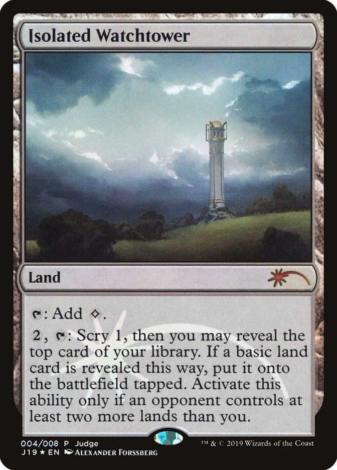 Isolated Watchtower [Judge Gift Cards 2019] | Odin's Place