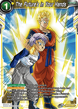 The Future's in Your Hands (Common) (BT13-118) [Supreme Rivalry] | Odin's Place