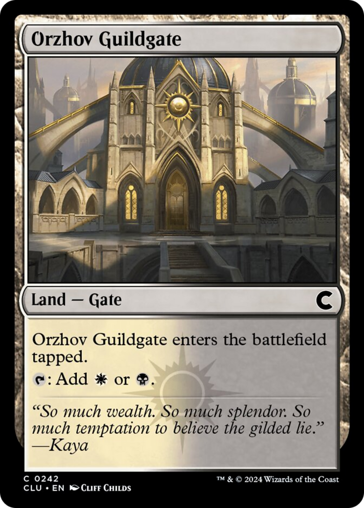 Orzhov Guildgate [Ravnica: Clue Edition] | Odin's Place