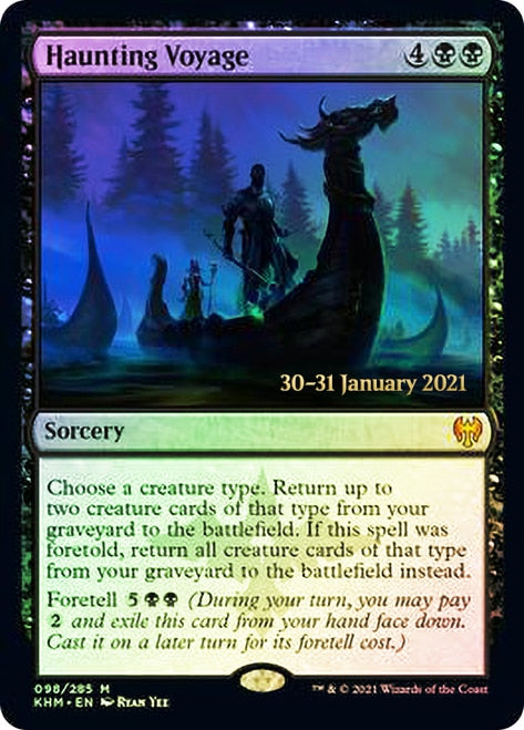Haunting Voyage [Kaldheim Prerelease Promos] | Odin's Place