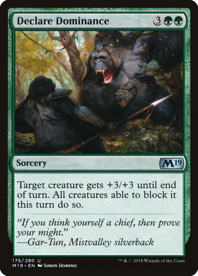 Declare Dominance (175) [Core Set 2019] | Odin's Place