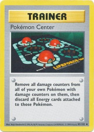 Pokemon Center (85/102) [Base Set Shadowless Unlimited] | Odin's Place