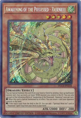 Awakening of the Possessed - Rasenryu [DLCS-EN144] Secret Rare | Odin's Place