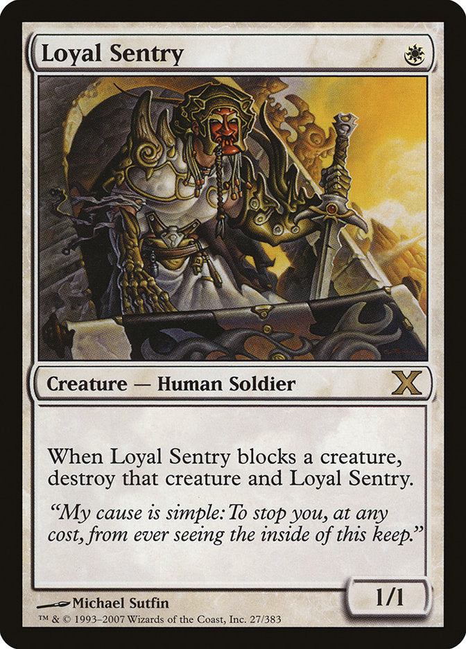 Loyal Sentry (27) [Tenth Edition] | Odin's Place