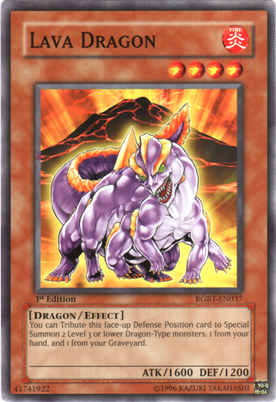 Lava Dragon [RGBT-EN037] Common | Odin's Place