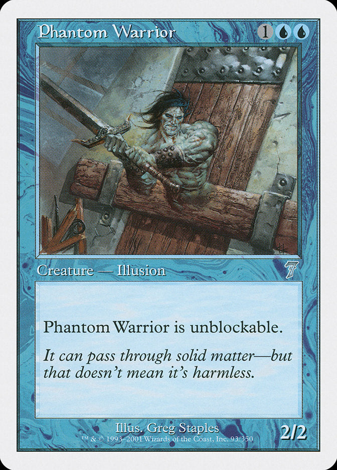 Phantom Warrior (93) [Seventh Edition] | Odin's Place