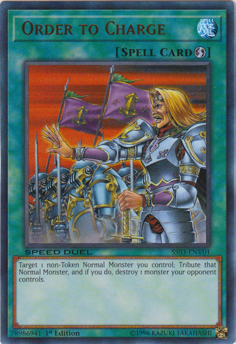 Order to Charge [SS03-ENV01] Ultra Rare | Odin's Place