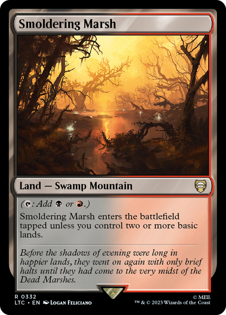 Smoldering Marsh [The Lord of the Rings: Tales of Middle-Earth Commander] | Odin's Place