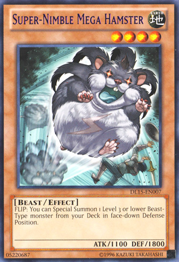 Super-Nimble Mega Hamster (Purple) [DL15-EN007] Rare | Odin's Place