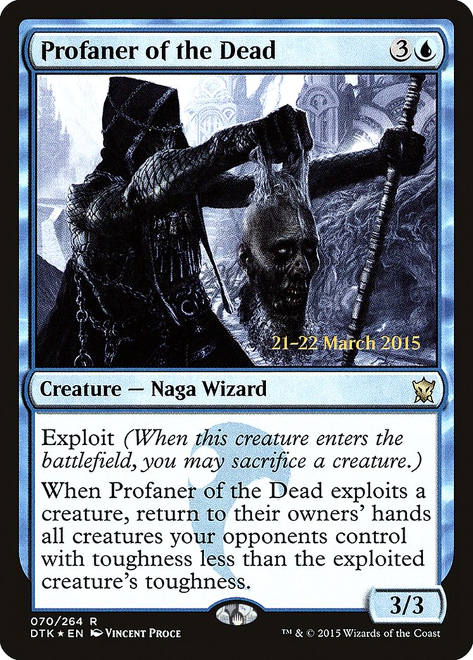 Profaner of the Dead (70) [Dragons of Tarkir Prerelease Promos] | Odin's Place