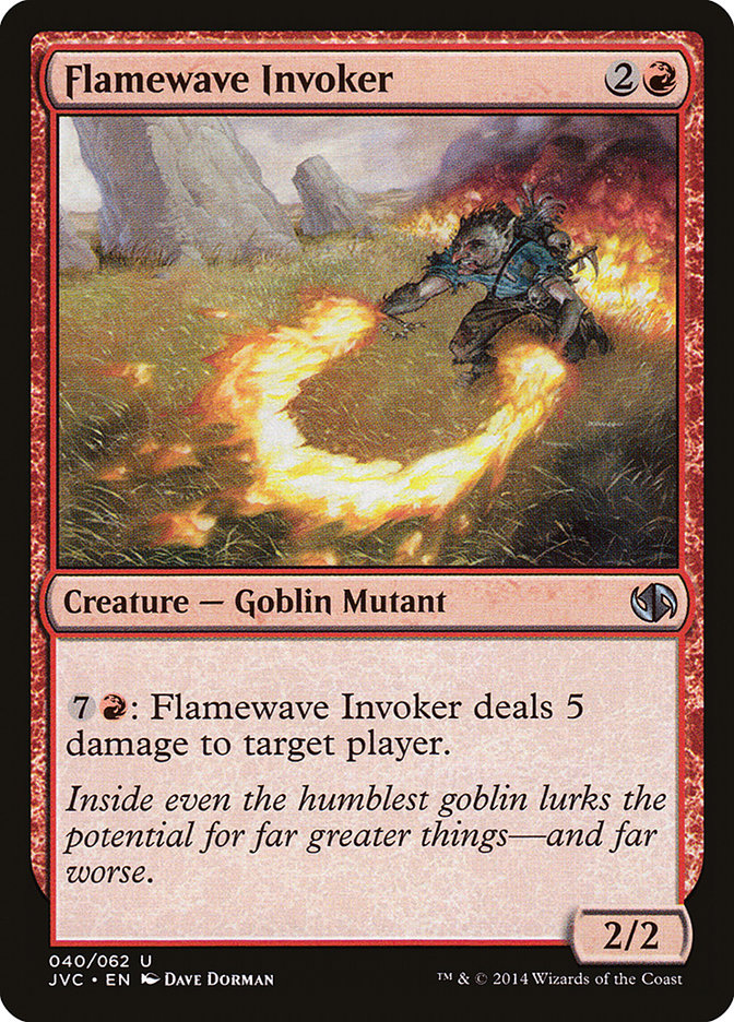 Flamewave Invoker (40) [Duel Decks Anthology] | Odin's Place