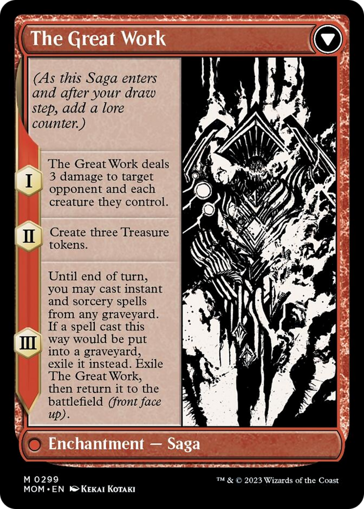 Urabrask // The Great Work (Showcase Planar Booster Fun) [March of the Machine] | Odin's Place