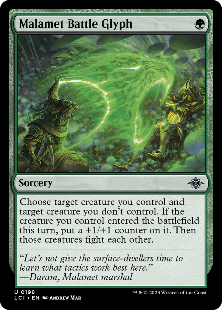 Malamet Battle Glyph [The Lost Caverns of Ixalan] | Odin's Place