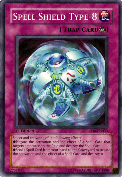 Spell Shield Type-8 [SD6-EN033] Common | Odin's Place