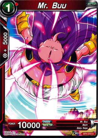Mr. Buu (BT4-015) [Colossal Warfare] | Odin's Place