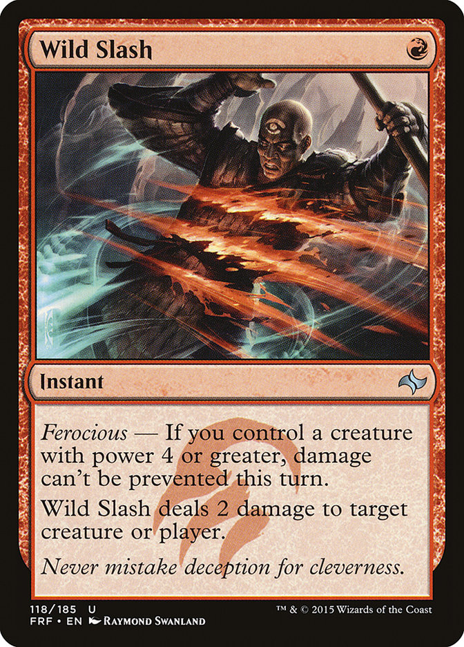 Wild Slash (118) [Fate Reforged] | Odin's Place