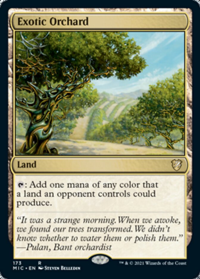 Exotic Orchard [Innistrad: Midnight Hunt Commander] | Odin's Place