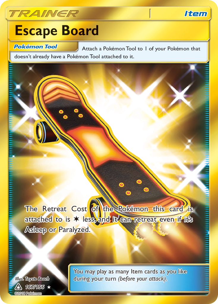 Escape Board (167/156) [Sun & Moon: Ultra Prism] | Odin's Place