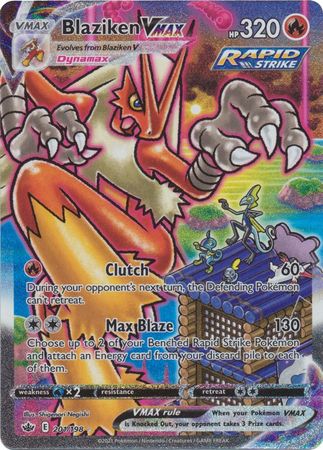 Blaziken VMAX (201/198) [Sword & Shield: Chilling Reign] | Odin's Place