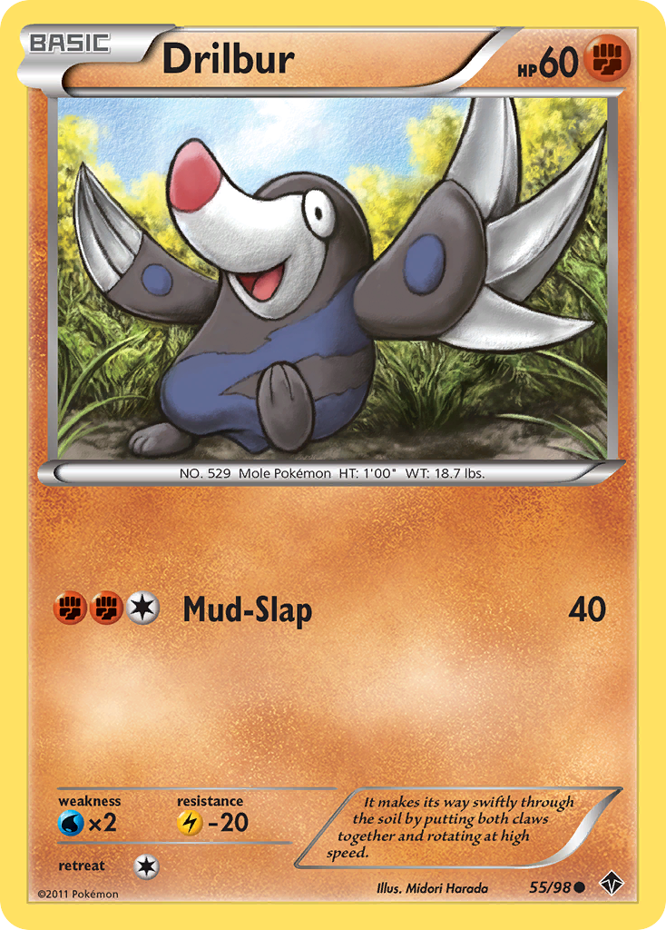 Drilbur (55/98) [Black & White: Emerging Powers] | Odin's Place