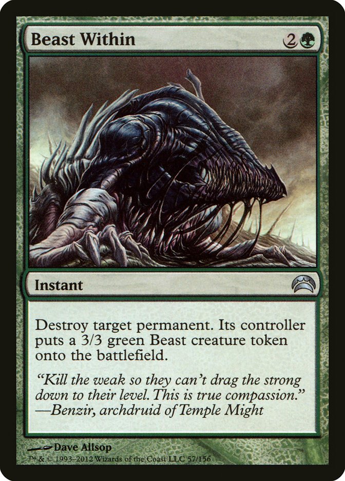 Beast Within (57) [Planechase 2012] | Odin's Place