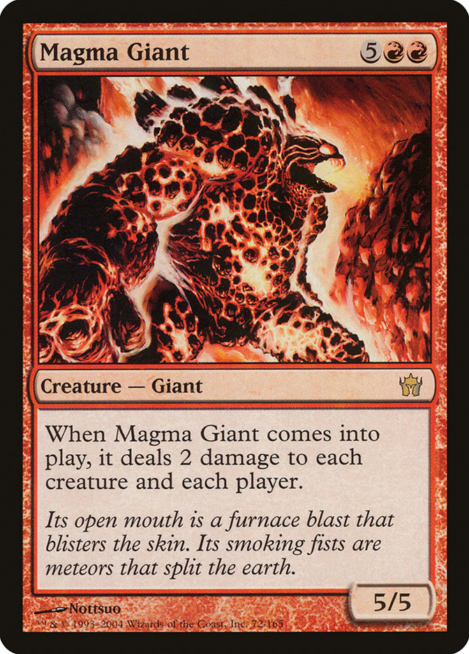 Magma Giant (72) [Fifth Dawn] | Odin's Place
